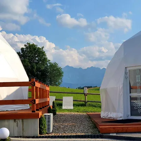 Tatry Mountain Glamp Z Jacuzzi Luxury tent Zakopane