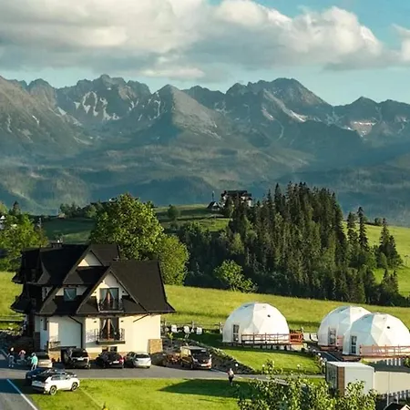Tatry Mountain Glamp Z Jacuzzi Luxury tent Zakopane