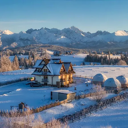 Tatry Mountain Glamp Z Jacuzzi Luxury tent Zakopane