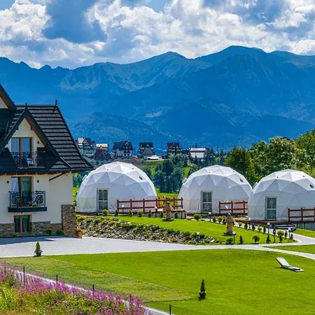 Luxury tent Tatry Mountain Glamp Z Jacuzzi Zakopane
