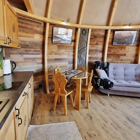 Tatry Mountain Glamp Z Jacuzzi Luxury tent Zakopane
