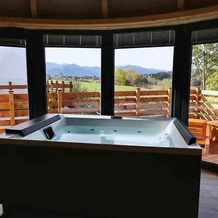 Tatry Mountain Glamp Z Jacuzzi خيمة فخمة *
