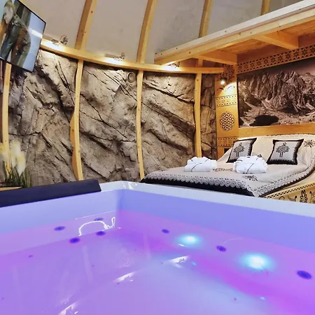 Tatry Mountain Glamp Z Jacuzzi Luksustelt *