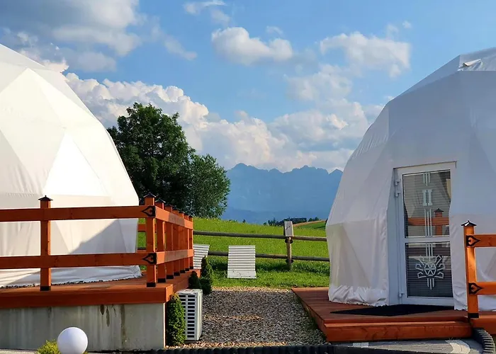 Tatry Mountain Glamp Z Jacuzzi Luksusowy namiot Zakopane