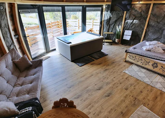 Tatry Mountain Glamp Z Jacuzzi Luksusowy namiot