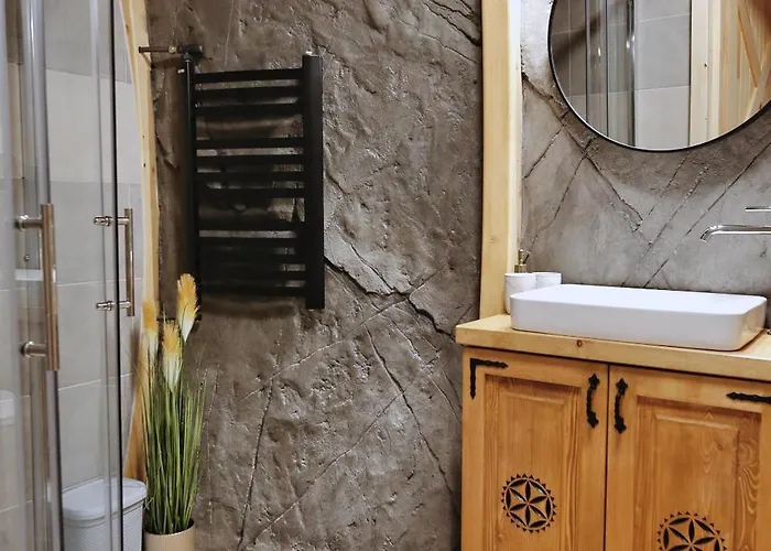 Luksusowy namiot Tatry Mountain Glamp Z Jacuzzi