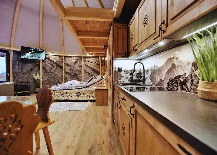 Tatry Mountain Glamp Z Jacuzzi Luksusowy namiot