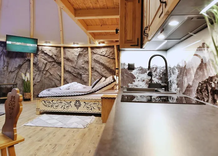 Tatry Mountain Glamp Z Jacuzzi Luksusowy namiot *