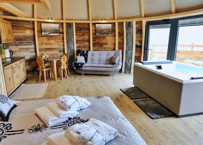 Tatry Mountain Glamp Z Jacuzzi Luksusowy namiot
