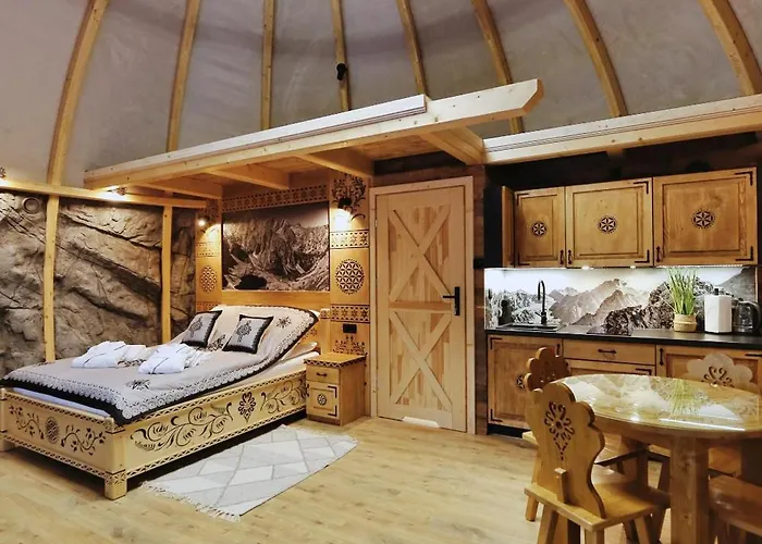 Tatry Mountain Glamp Z Jacuzzi Luksusowy namiot Zakopane