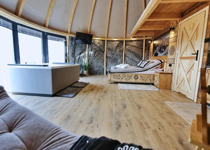 Luksusowy namiot Tatry Mountain Glamp Z Jacuzzi Zakopane