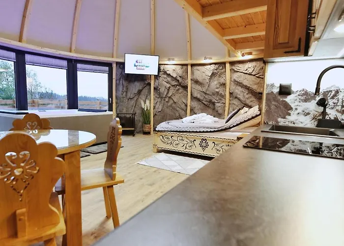 Tatry Mountain Glamp Z Jacuzzi Luksusowy namiot