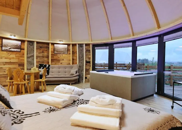 Tatry Mountain Glamp Z Jacuzzi Luksusowy namiot Zakopane