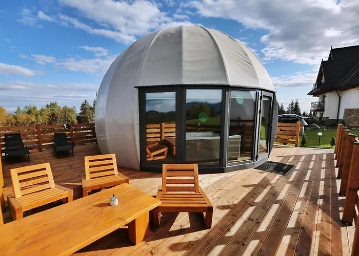 Tatry Mountain Glamp Z Jacuzzi Luksusowy namiot Zakopane