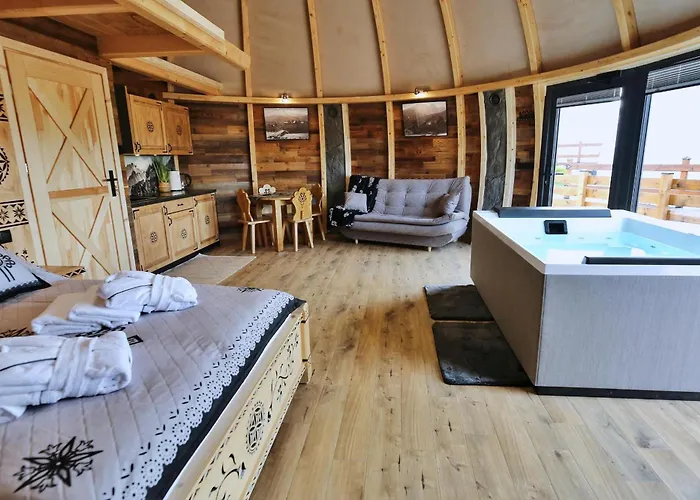 Tatry Mountain Glamp Z Jacuzzi Luksusowy namiot