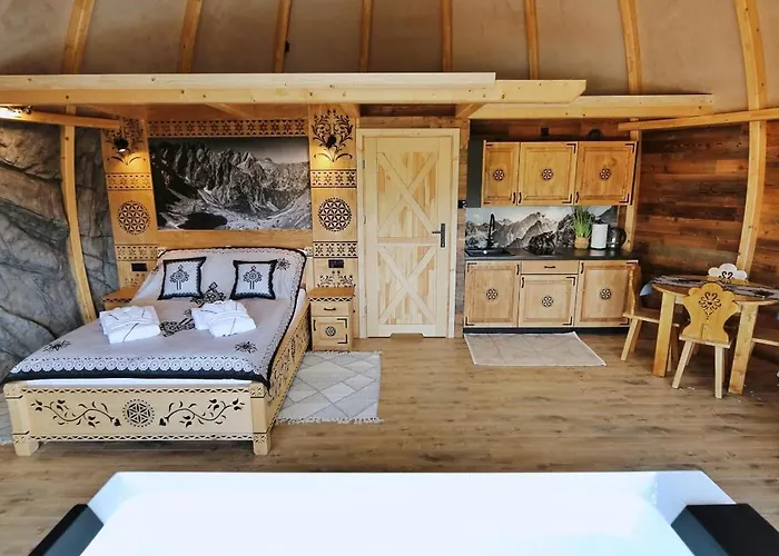 Tatry Mountain Glamp Z Jacuzzi Luksusowy namiot Zakopane
