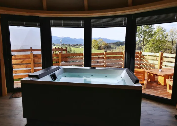 Tatry Mountain Glamp Z Jacuzzi Luksusowy namiot *